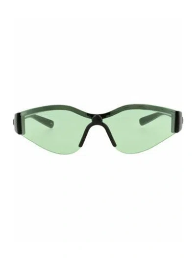 Pre-owned Gucci Solid Sunglasses W/ Tags In Black
