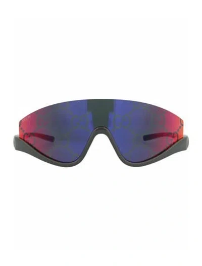 Pre-owned Gucci Solid Sunglasses W/ Tags In Gray