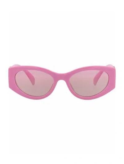 Pre-owned Gucci Solid Sunglasses W/ Tags In Pink