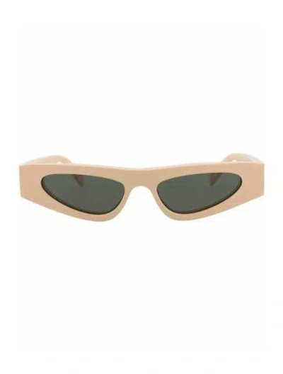 Pre-owned Gucci Solid Sunglasses W/ Tags In Pink