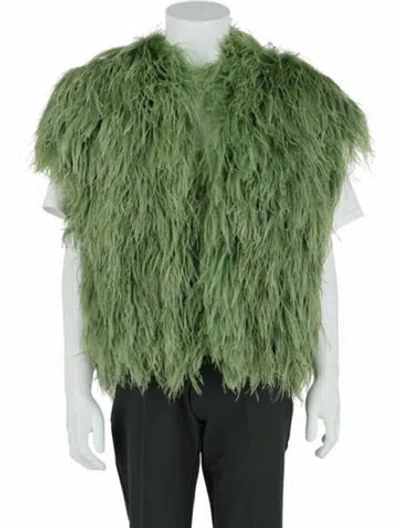 Pre-owned Gucci Solid Vest W/ Tags In Green