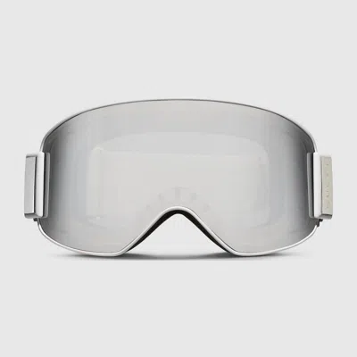 Gucci Mask-shaped Sunglasses In Gray