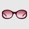 Gucci Sonnenbrille Mit Rundem Rahmen