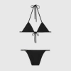 Gucci Sparkling Jersey Bikini Set In Black