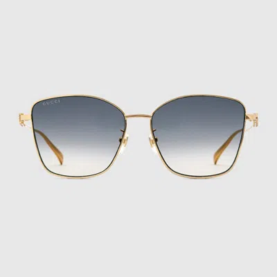 Gucci Specialized Fit Butterfly Sunglasses