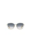 Gucci Specialized Fit Butterfly Sunglasses In Blue