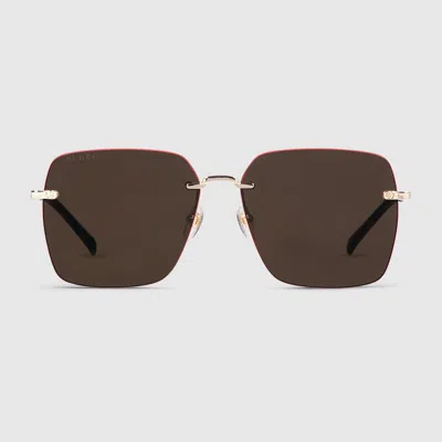 Gucci Specialized Fit Square Sunglasses