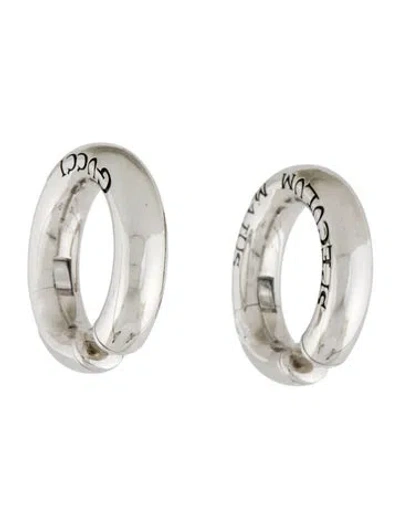 Pre-owned Gucci Speculum Majus Hoop Ear Cuff Earrings In Multi