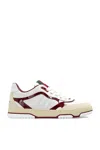 Gucci Re-web Leather Sneaker In White