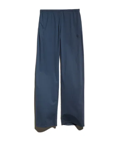 Gucci Sportswear Pants With Embroidery In Blue