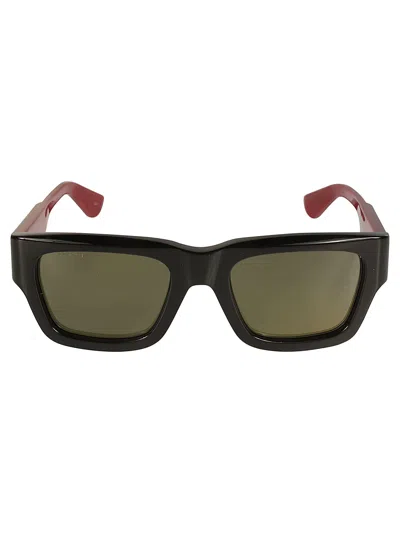 Gucci Square Classic Sunglasses In Black