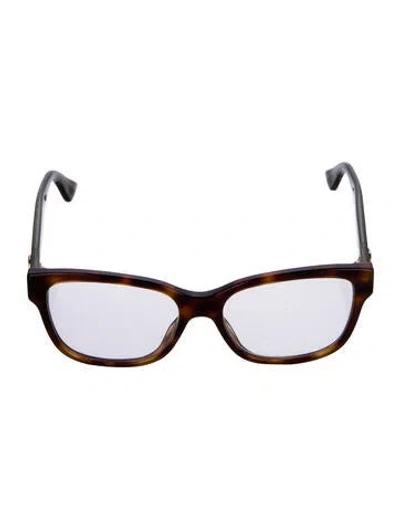 Pre-owned Gucci Square Eyeglasses