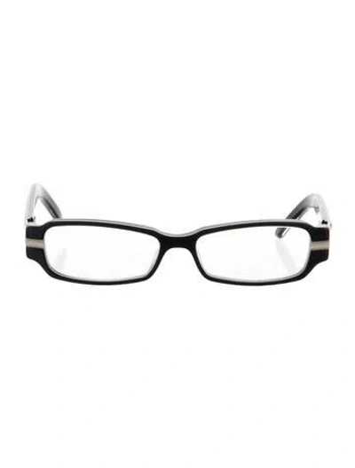 Pre-owned Gucci Square Eyeglasses In Blue