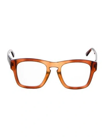 Pre-owned Gucci Square Eyeglasses In Multi