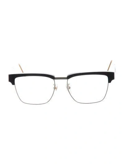 Pre-owned Gucci Square Eyeglasses In Multi
