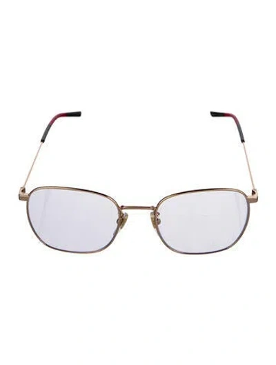 Pre-owned Gucci Square Eyeglasses In Multi