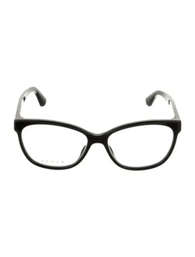 Pre-owned Gucci Square Eyeglasses W/ Tags In Black