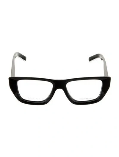 Pre-owned Gucci Square Eyeglasses W/ Tags In Black