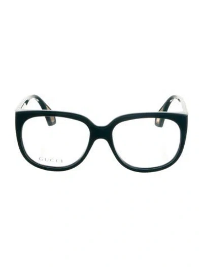 Pre-owned Gucci Square Eyeglasses W/ Tags In Blue