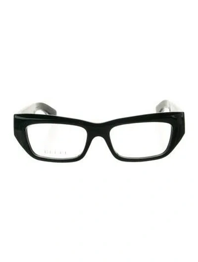 Pre-owned Gucci Square Eyeglasses W/ Tags In Green