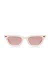 Gucci Square-frame Acetate Sunglasses In Neutral