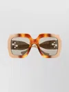 Gucci Square Frame Acetate Sunglasses With Tinted Lenses In Neutral