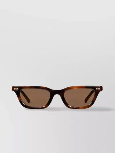 Gucci Square Frame Cat Eye Sunglasses In Silver