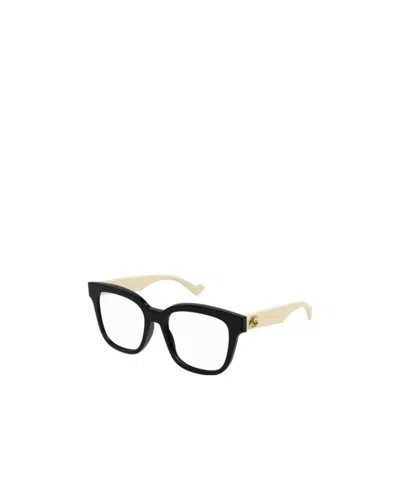 Gucci Square-frame Clear Glasses