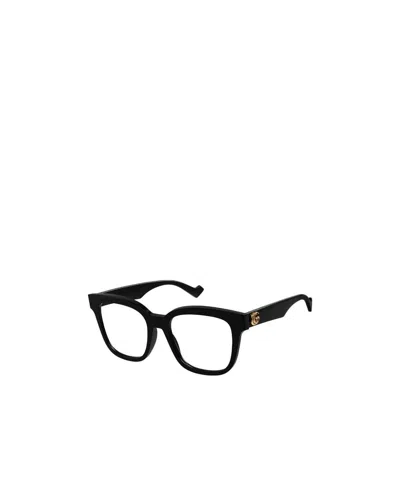 GUCCI DOUBLE G SQUARE-FRAME OPTICAL GLASSES