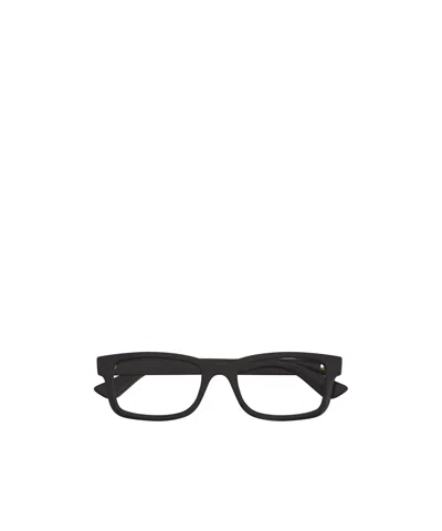 Gucci Square Frame Flat Mirror In Black