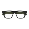 Gucci Gg0963o 005 Glasses In 005 Black Green Transpare
