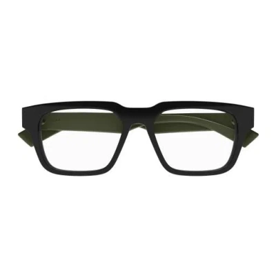 Gucci Gg0963o 005 Glasses In 005 Black Green Transpare