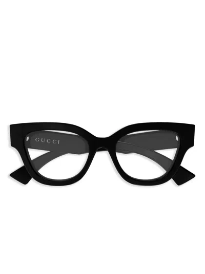 Gucci Brille Mit Eckigem Gestell