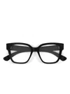 Gucci Brille Mit Eckigem Gestell