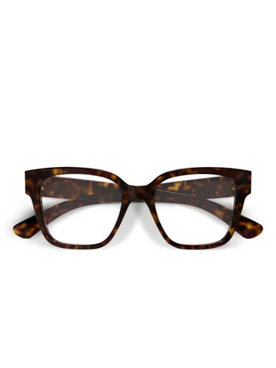 Gucci Brille Mit Eckigem Gestell