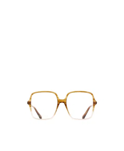 Gucci Square-frame Glasses In Multi
