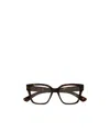 Gucci Brille Mit Eckigem Gestell