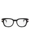 Gucci Square-frame Glasses In 黑色