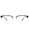 Gucci Square Frame Glasses In 黑色
