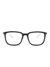 Gucci Square-frame Glasses In 黑色