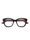 Gucci Square-frame Glasses In Black