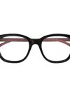 Gucci Square-frame Glasses In Black