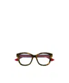 Gucci Square-frame Glasses In Black