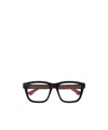 Gucci Eyewear Square Frame Glasses In Black