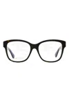 Gucci Square-frame Glasses In Black
