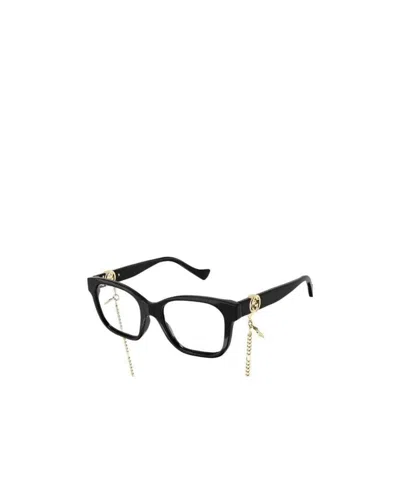 Gucci Square-frame Glasses In Black