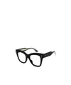 Gucci Square-frame Glasses In Black