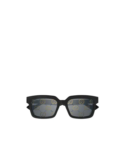 GUCCI GUCCI EYEWEAR SQUARE FRAME SUNGLASSES