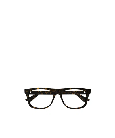 Gucci Square-frame Glasses In Black