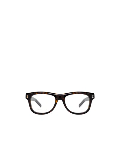 Gucci Square-frame Glasses In Black